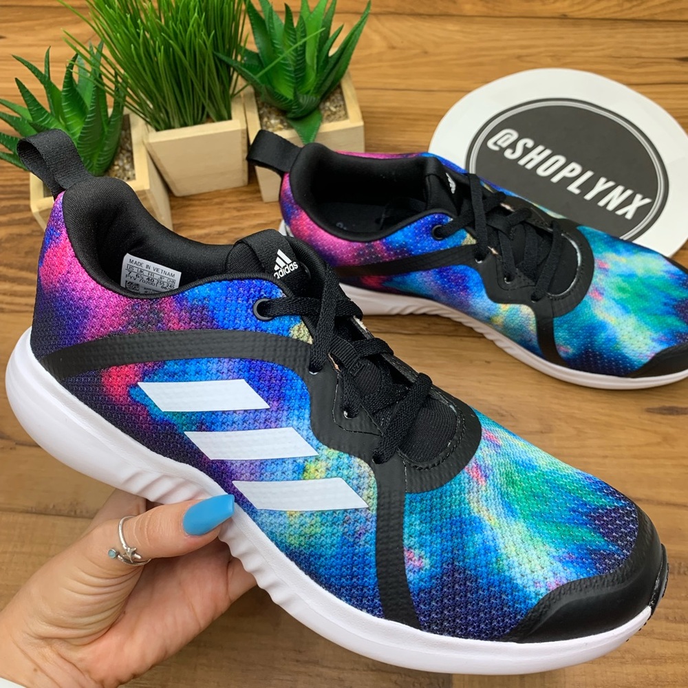 🔴SOLD🔴Adidas Fortarun x Shoes Watercolor Sneaker - Picture 2 of 8